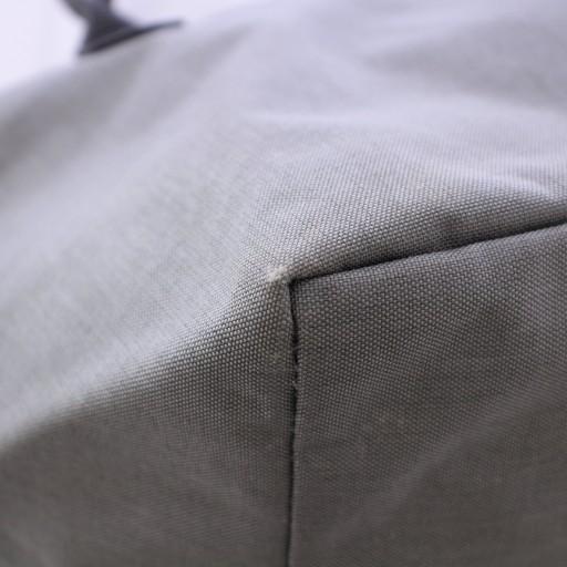 Hervé Chapelier グレー ハンドバッグ トート レザー 本革 舟型 中古・古着通販】Herve Chapelier (エルベシャプリエ) リュクス舟形