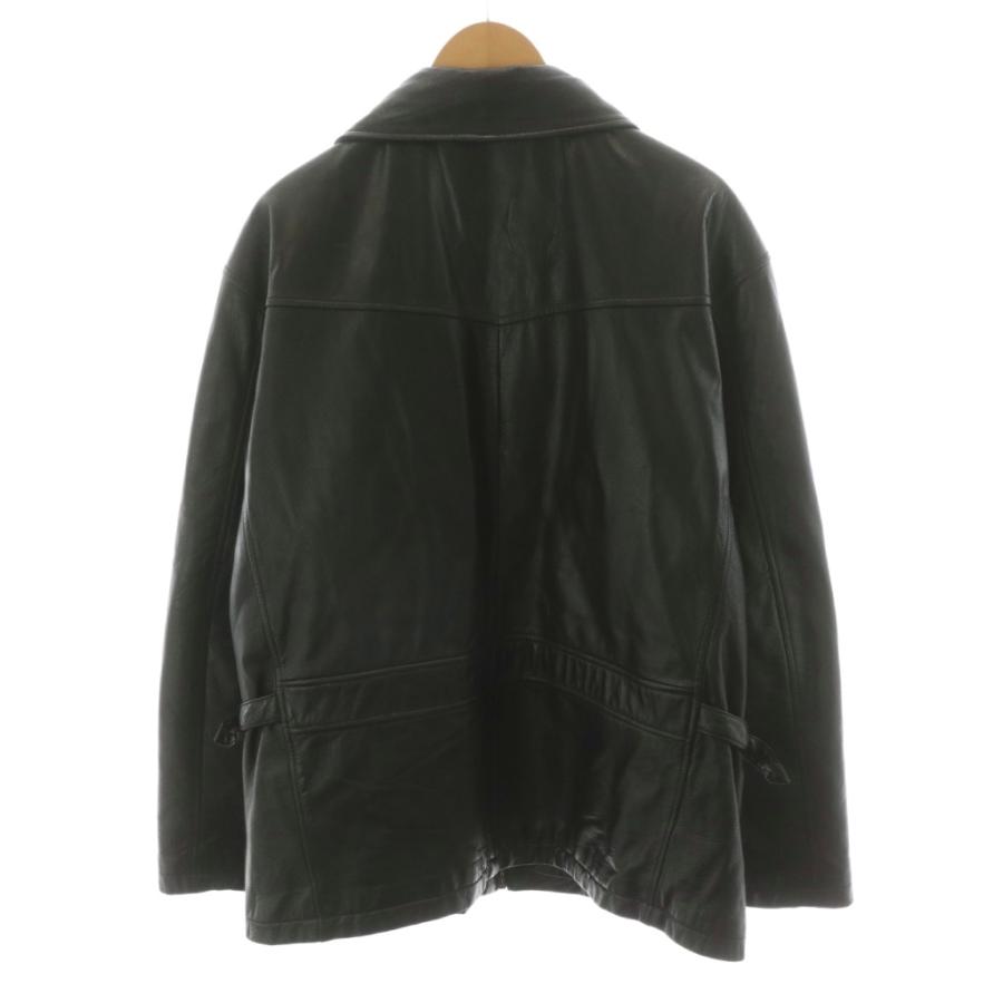 M.JULIAN Wilsons レザージャケット 革ジャン ジップアップ 黒