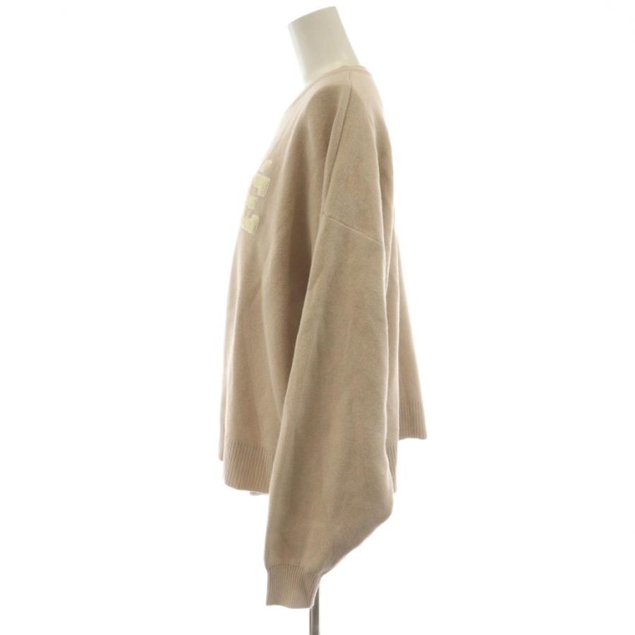 スローブ イエナ SLOBE IENA 24AW サガラ刺繍スウェットライクニット