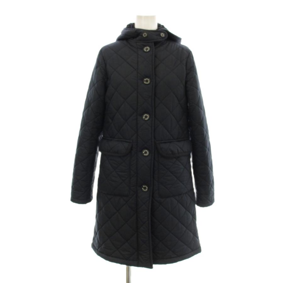 MACKINTOSH LONDON キルティングコート ネイビー 裏ボア 42 