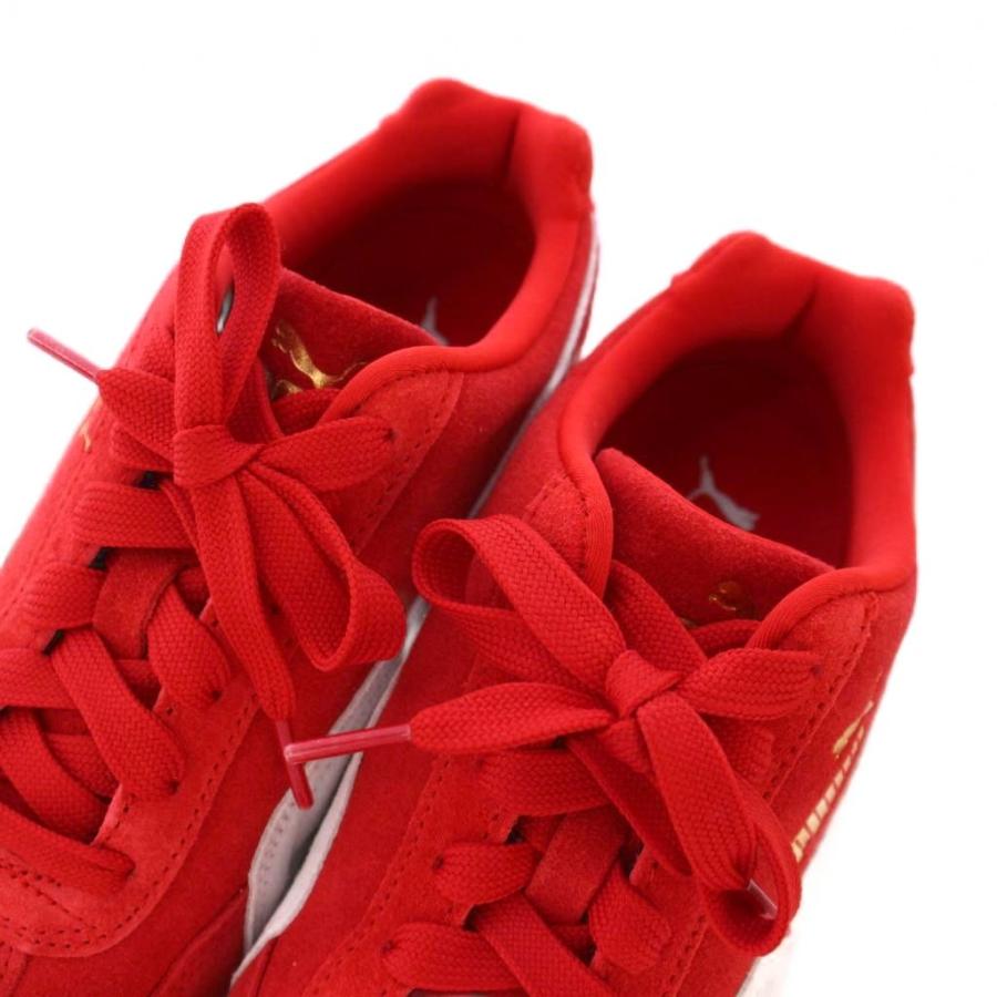 【中古】プーマ PUMA Speedcat OG スニーカー シューズ スエード UK4.5 赤 398846-02 /BM レディース PUMA（プーマ） PUMA Speedcat OG スニーカー シューズ スエード UK4.5