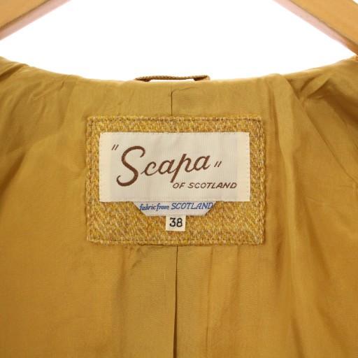 スキャパ SCAPA セットアップ テーラードジャケット アウター シングル 
