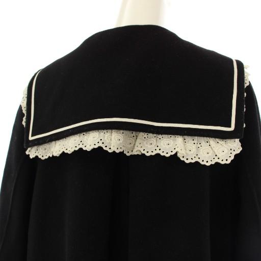 【中古】ユキエモン yukiemon セーラーコート アウター M 黒 1195160 /TK レディース ユキエモン yukiemon セーラーコート アウター M 黒 1195160 /TK