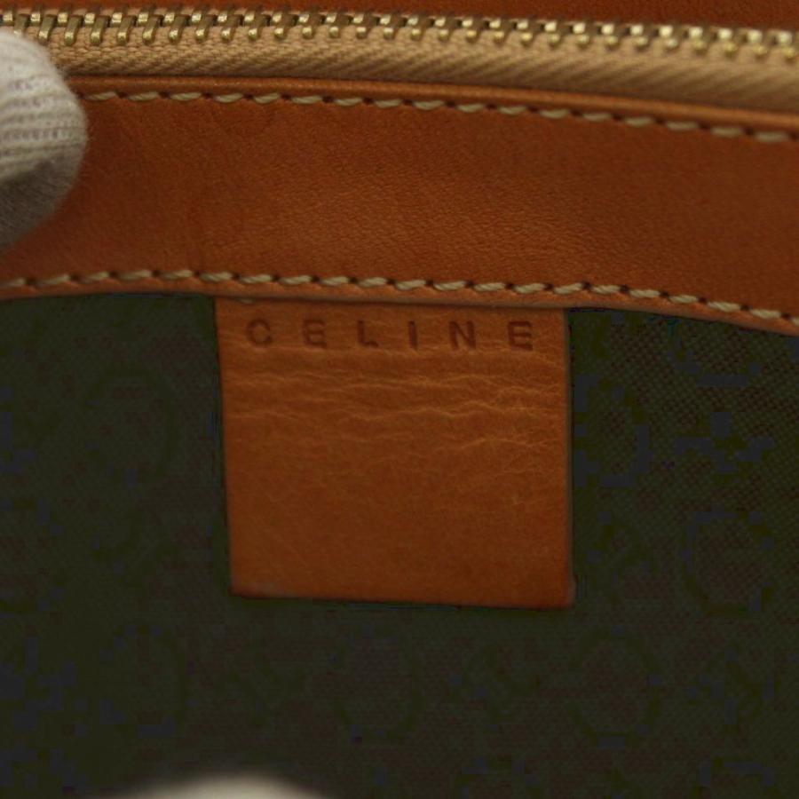 CELINE（セリーヌ） CELINE Cマカダム ハンドバッグ スエード レザー