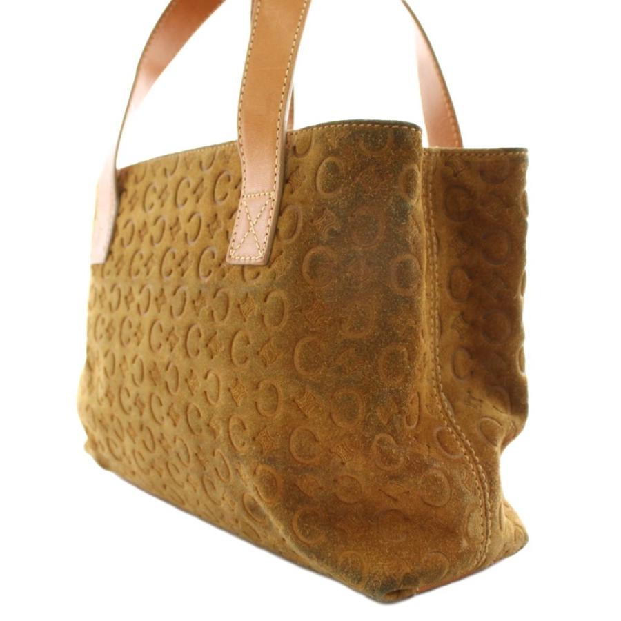 バッグ CELINE C MACADAM SUEDE LEATHER HAND BAG CELINE - CELINE C MACADAM SUEDE ONE SHOULDER BAGの通販 by まるの