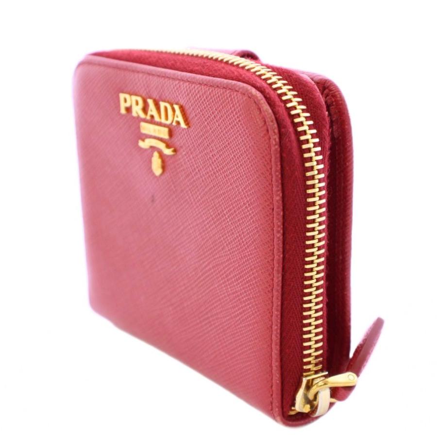 PRADA（プラダ） 二つ折り財布 コンパクトウォレット スクエア
