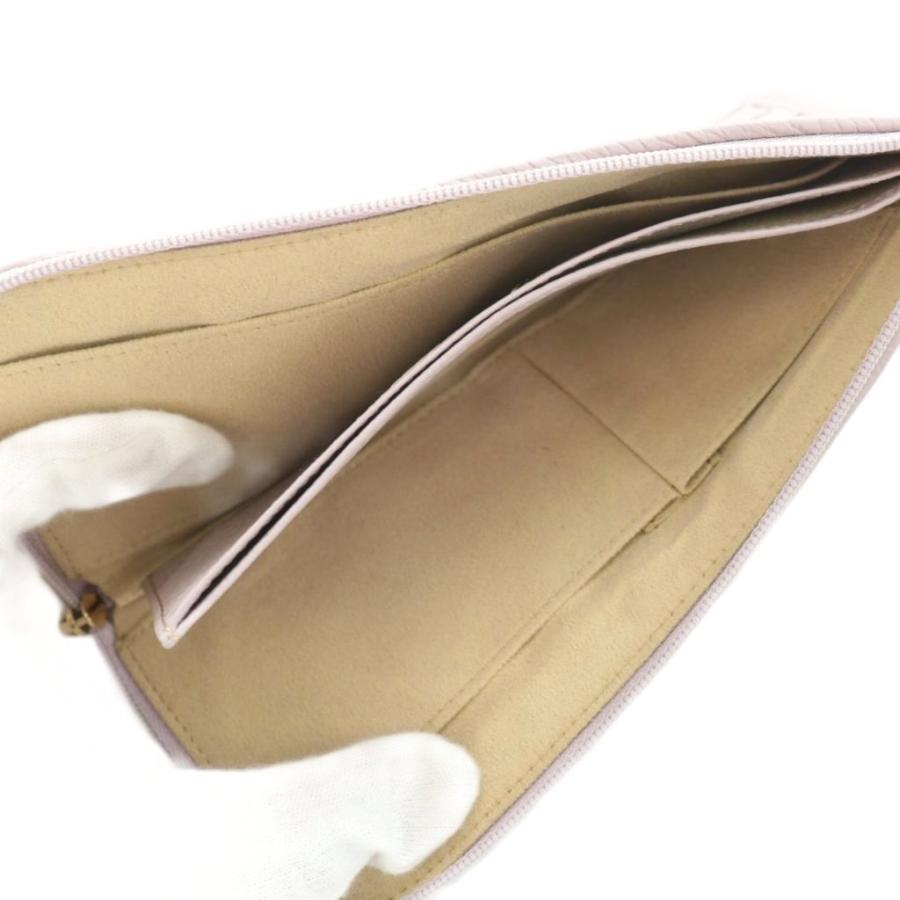 【中古】ATAO アタオ スリモ slimo 長財布 L字ファスナー 小銭入れ ロゴ レザー ピンク /AN20 レディース ATAO（アタオ） スリモ slimo 長財布 L字ファスナー 小銭入れ ロゴ