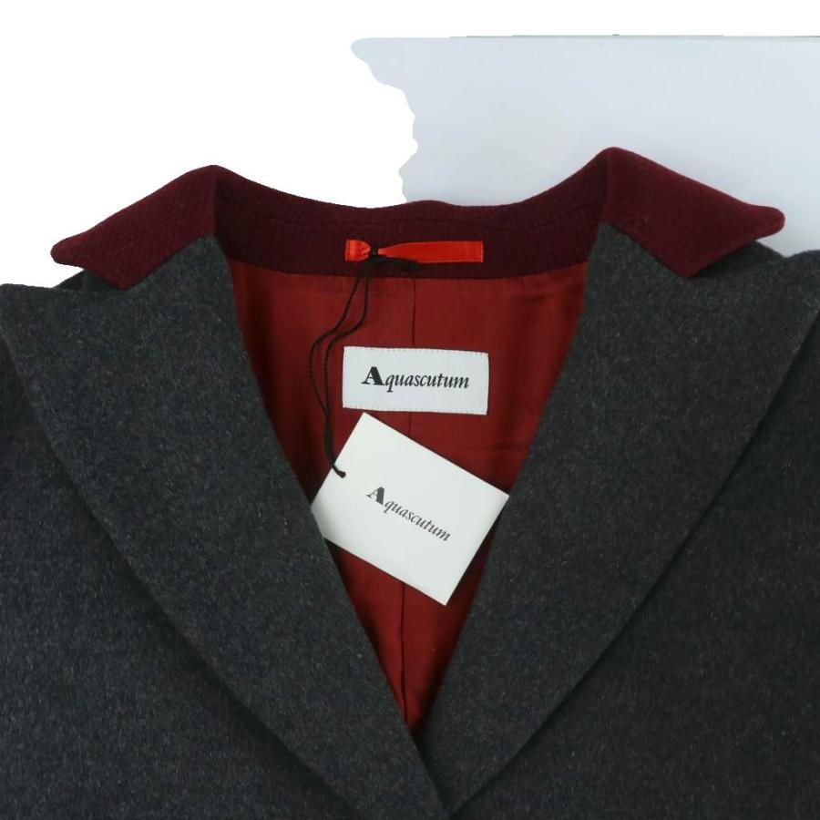 アクアスキュータム AQUASCUTUM チェスターコート ジャケット ウール