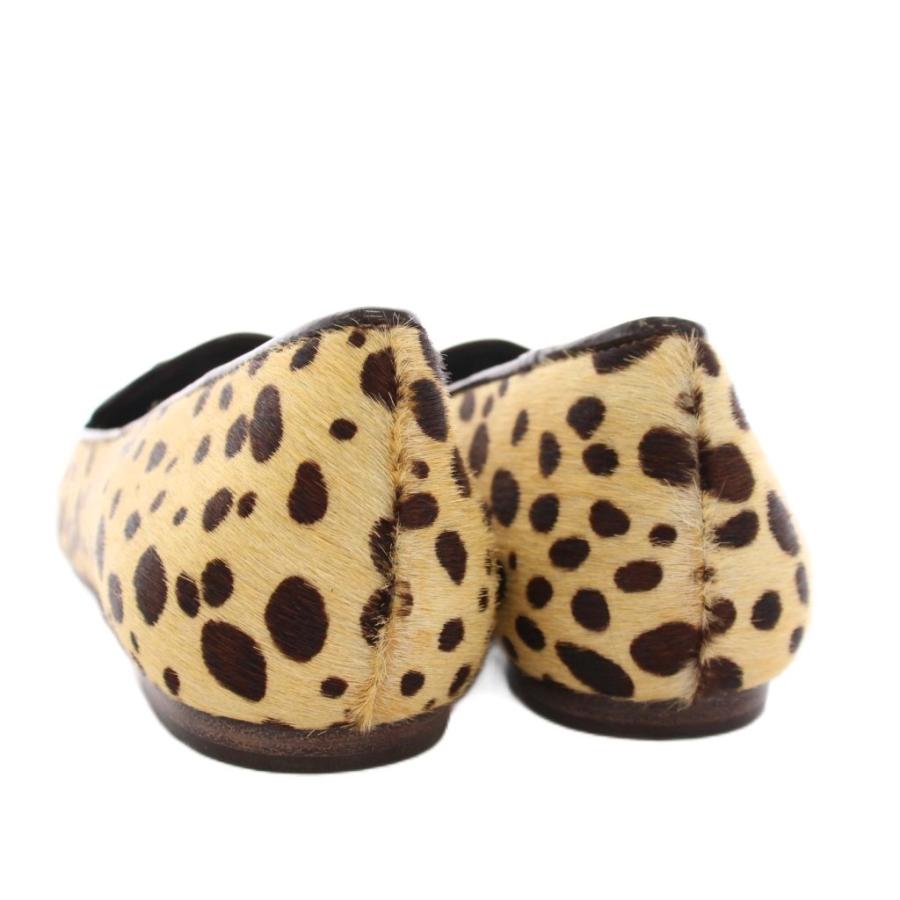 美品　Tory Burch フラットシューズ パイソン柄 TORY BURCH（トリーバーチ） パンプス ハラコ フラットシューズ