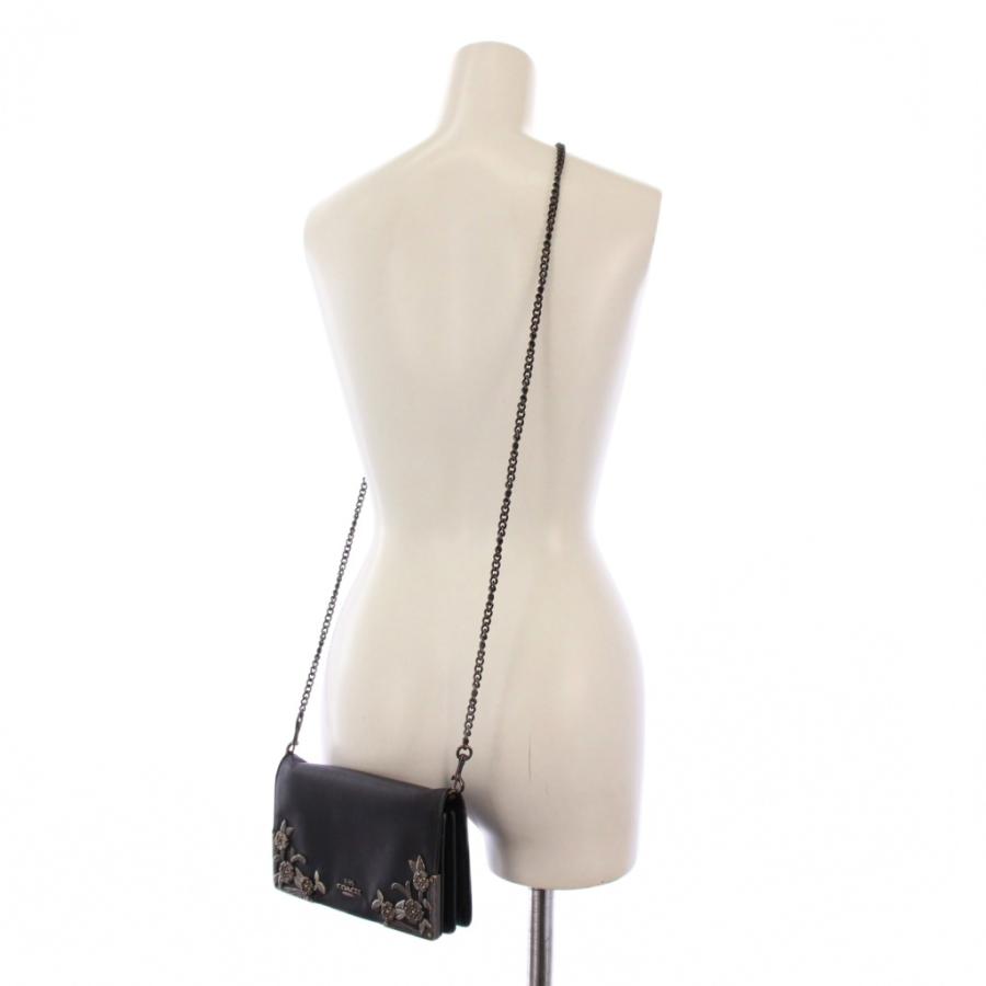 COACH（コーチ） メタルティローズ チェーンウォレット ショルダー