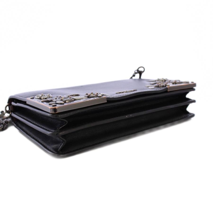 COACH（コーチ） メタルティローズ チェーンウォレット ショルダー