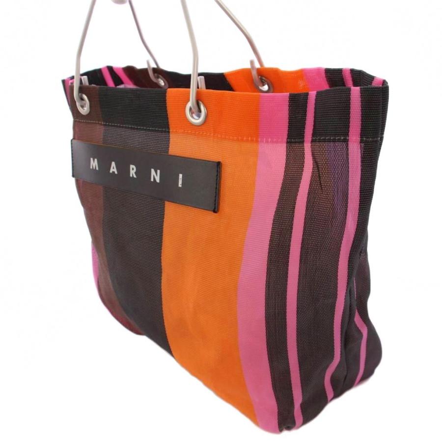 MARNI（マルニ） フラワーカフェ メッシュ トートバッグ