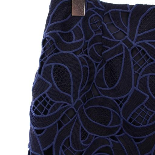 エムズグレイシー M'S GRACY タイトスカート ミモレ ロング レース