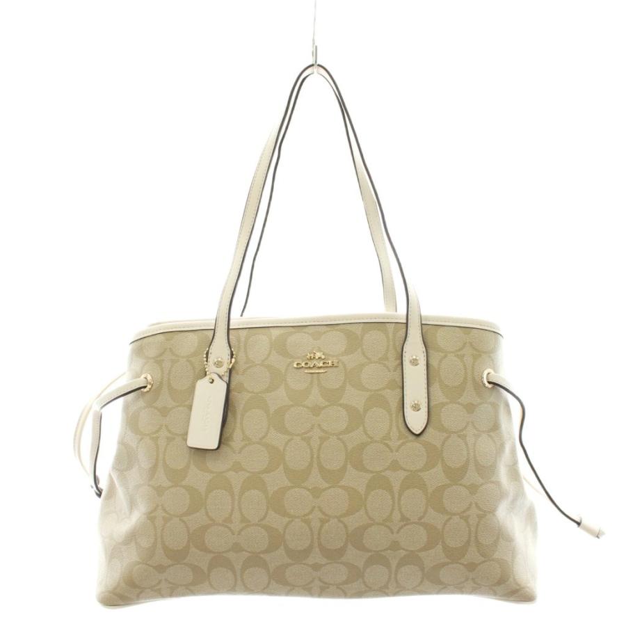 COACH（コーチ） シグネチャー ドローストリング キャリーオール