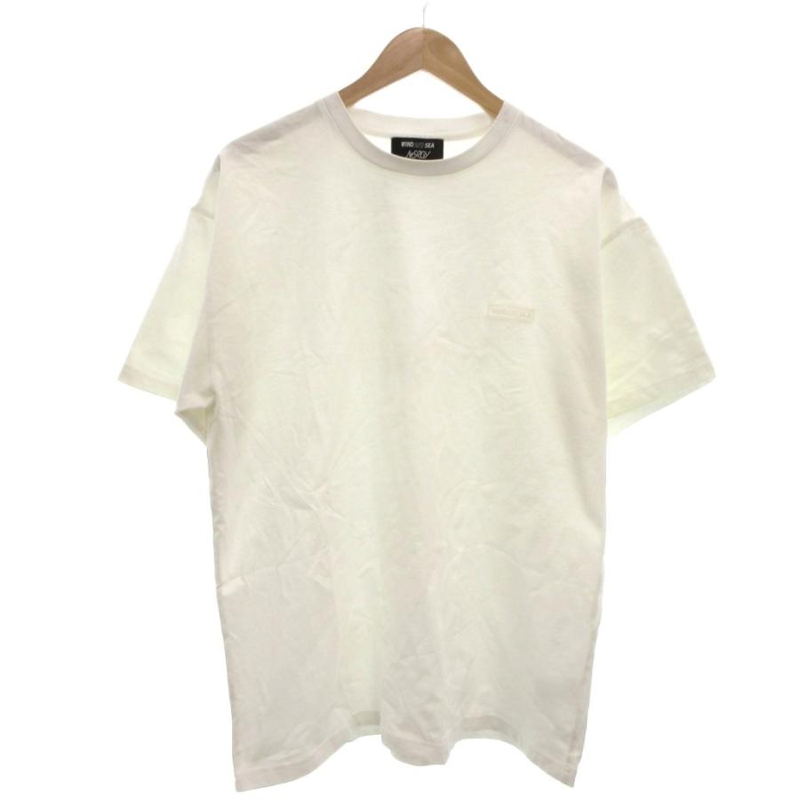 ウィンダンシー WIND AND SEA Tシャツ カットソー 半袖 無地 M 白 
