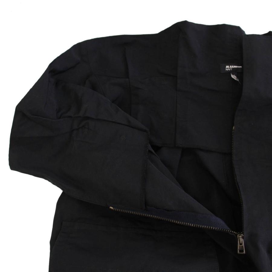 ジルサンダー JIL SANDER NAVY スカート ロング 34 紺 ネイビー