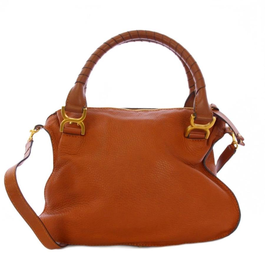 【中古】クロエ CHLOE マーシー ハンドバッグ ショルダーバッグ 2way レザー ブラウン 031163 /KH ■OH レディース Chloe（クロエ） マーシー ハンドバッグ ショルダーバッグ 2way レザー