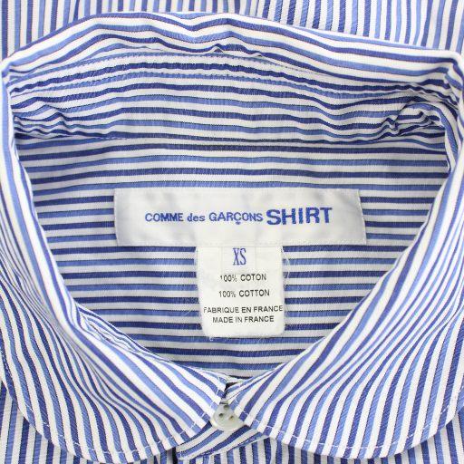コムデギャルソンシャツ COMME des GARCONS SHIRT シャツ 丸襟 長袖