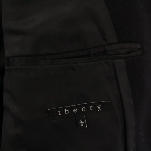 theory（セオリー） チェスターコート ミドル丈 ウール カシミヤ L 黒