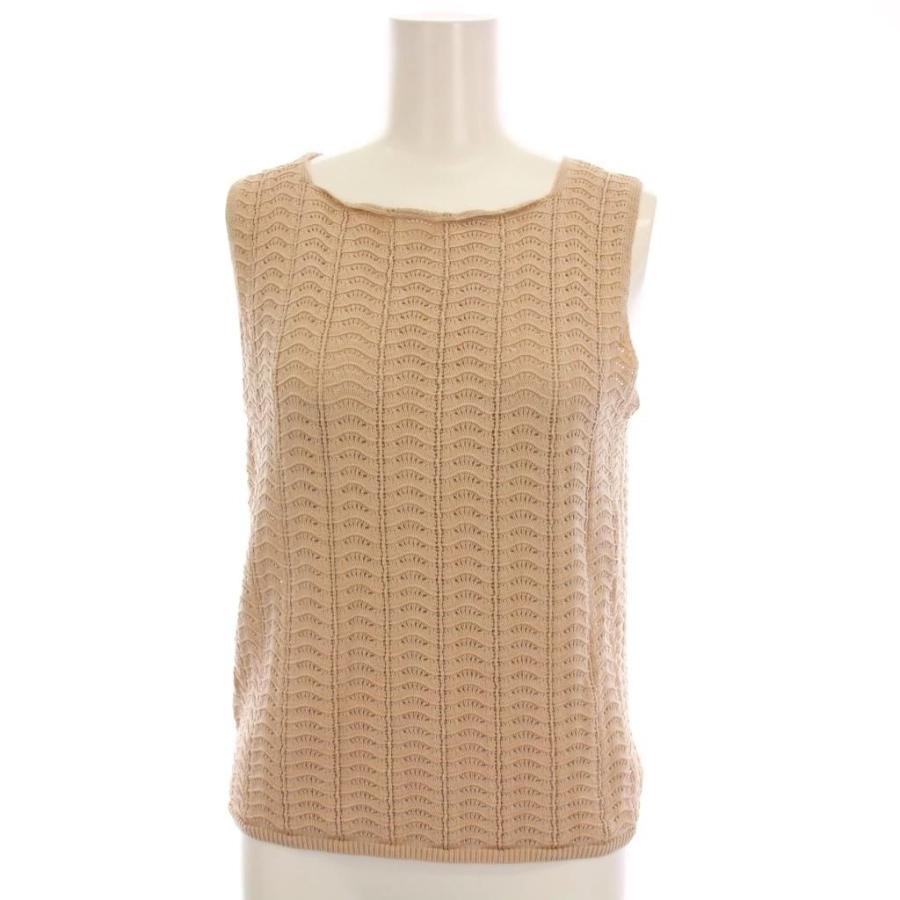 theory（セオリー） Theory PIN CROCHET SHELL ノースリーブ ニット 