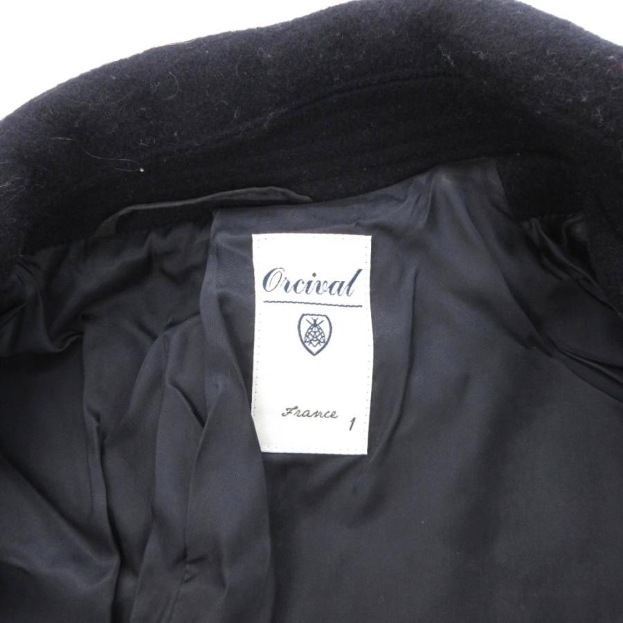 オーチバル ORCIVAL オーシバル ピーコート Pコート ダブル ショート丈