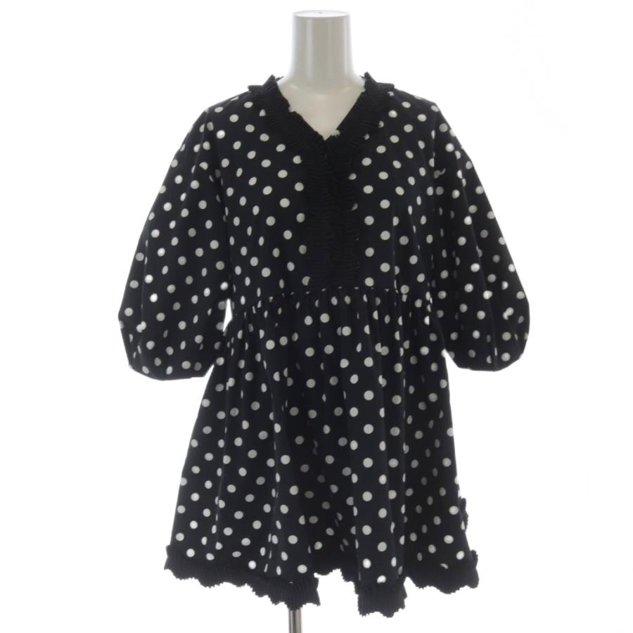 UNITED ARROWS（ユナイテッドアローズ） タック フリルVネック ハーフ