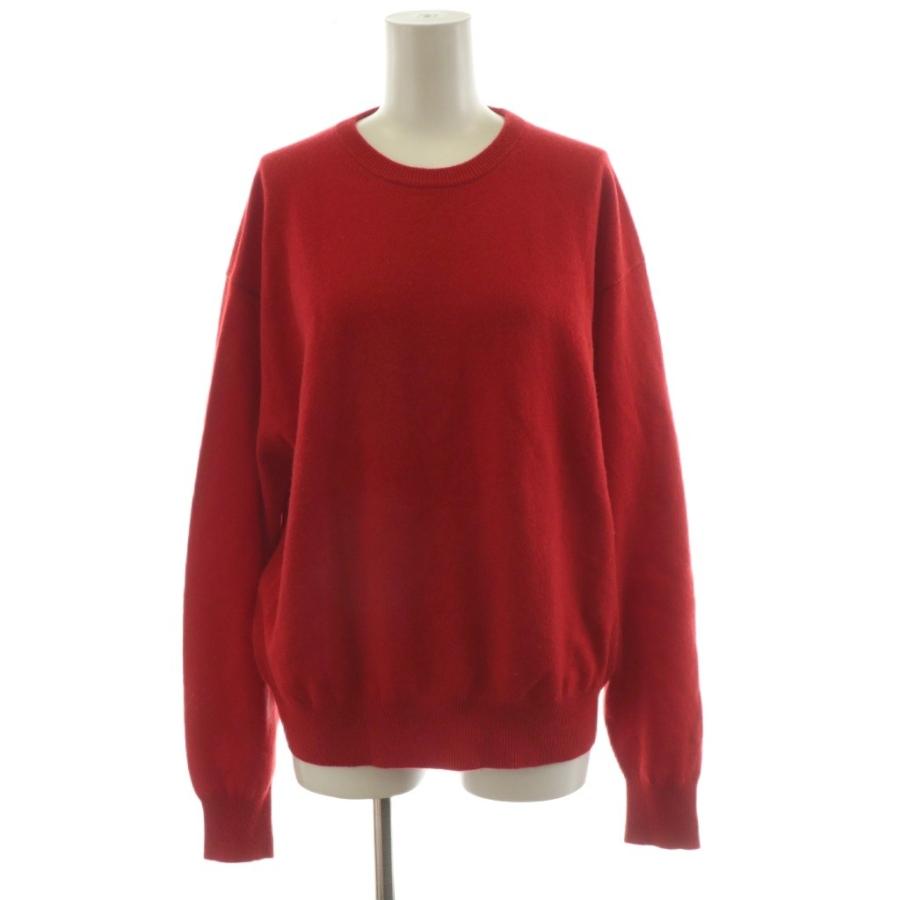 【中古】ドゥーズィエムクラス エブリデイアイライク 24AW Charlotte クルーネック プルオーバー ニット セーター 赤 ドゥーズィエムクラス DEUXIEME CLASSE エブリデイアイライク 24AW