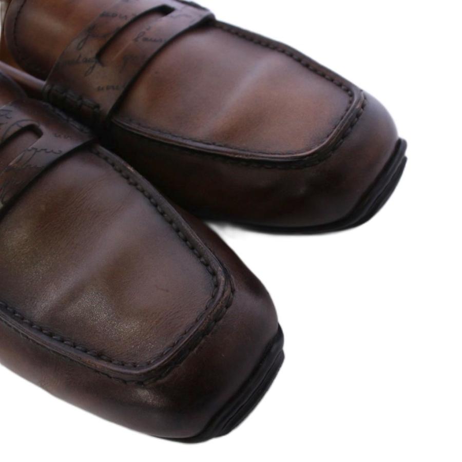 ベルルッティ Berluti カリグラフィー コインローファー モカシン