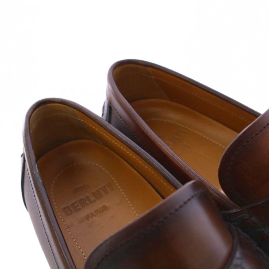 ベルルッティ Berluti カリグラフィー コインローファー モカシン