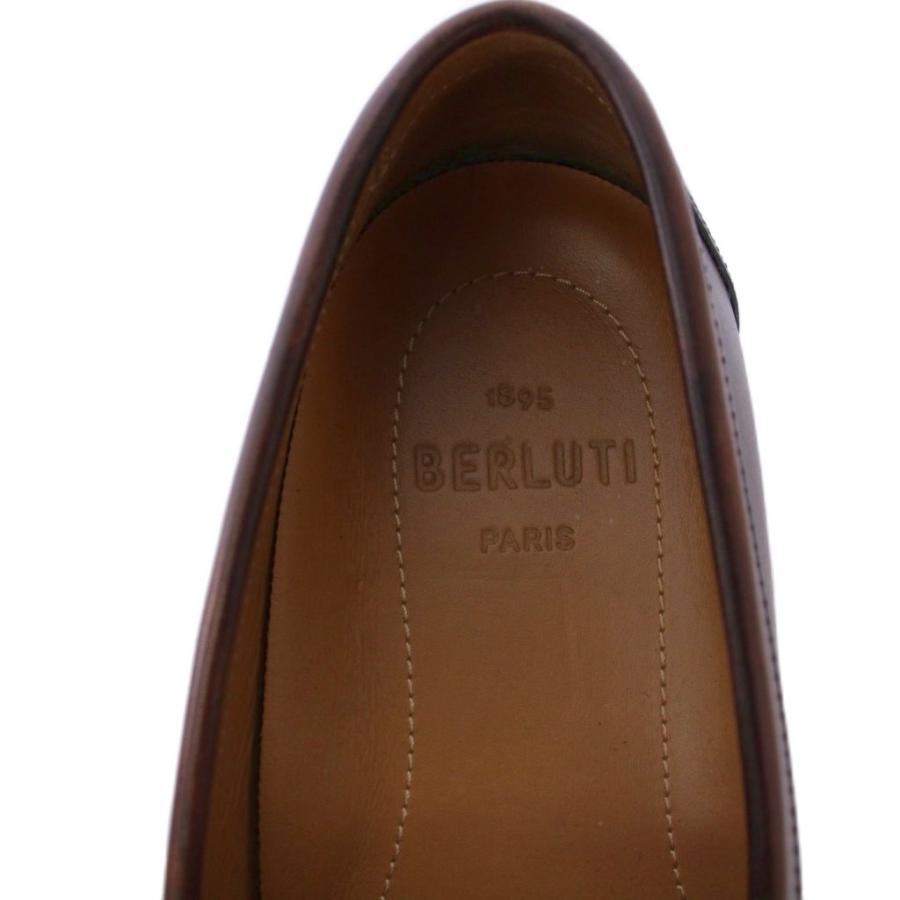 ベルルッティ Berluti カリグラフィー コインローファー モカシン