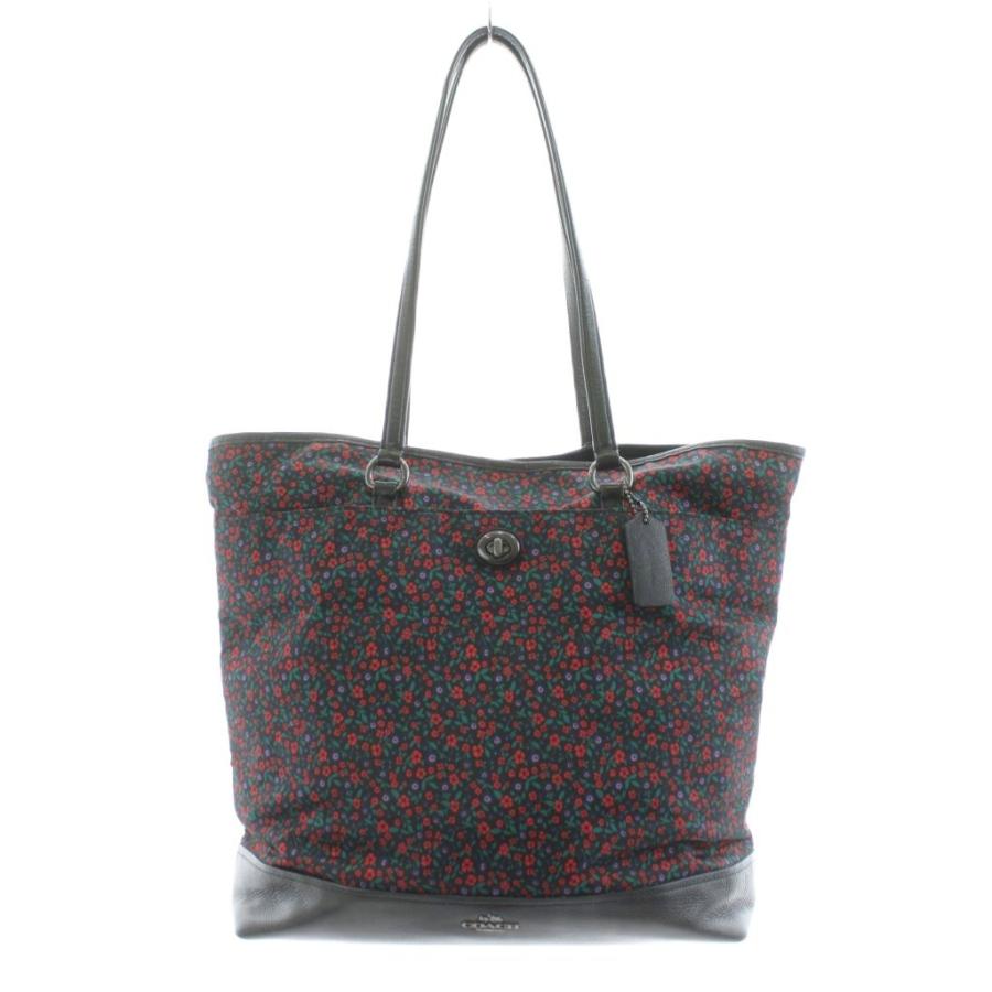 COACH（コーチ） ランチ フローラル プリント サッチェル トート