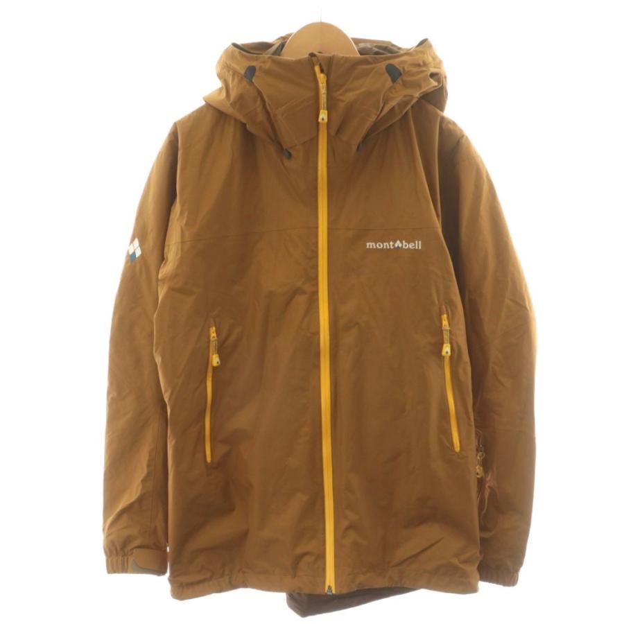 ✨未使用級✨ モンベル ストームパーカー XLサイズ モンベル Montbell ストームパーカー マウンテンパーカー ロゴ 刺繍