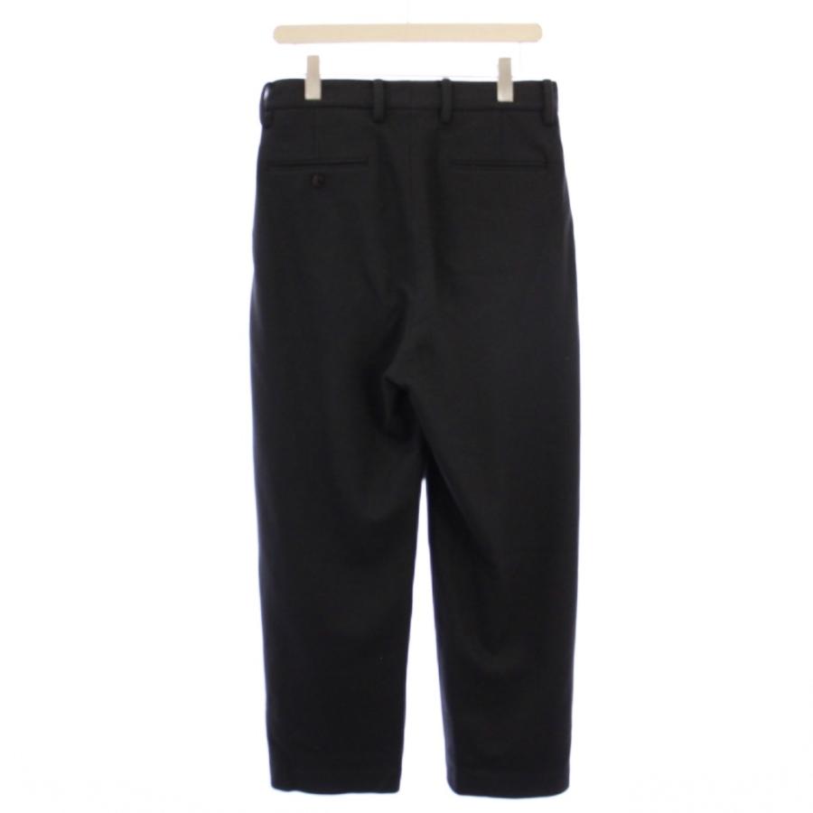 【中古】ウル URU WOOL PONCH 1 TUCK PANTS スラックスパンツ ジップフライ ウール 1 グレー 20FWP04 メンズ ウル URU WOOL PONCH 1 TUCK PANTS スラックスパンツ ジップフライ