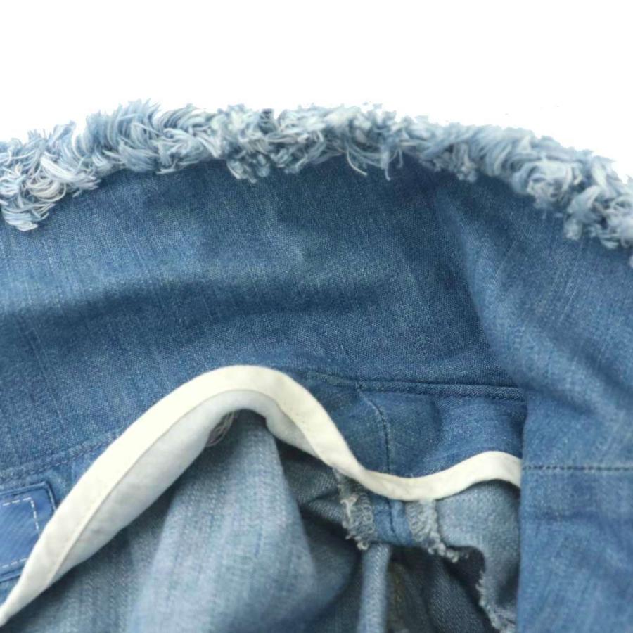 エムズグレイシー M'S GRACY 22AW デニムティアードコート ロング 38