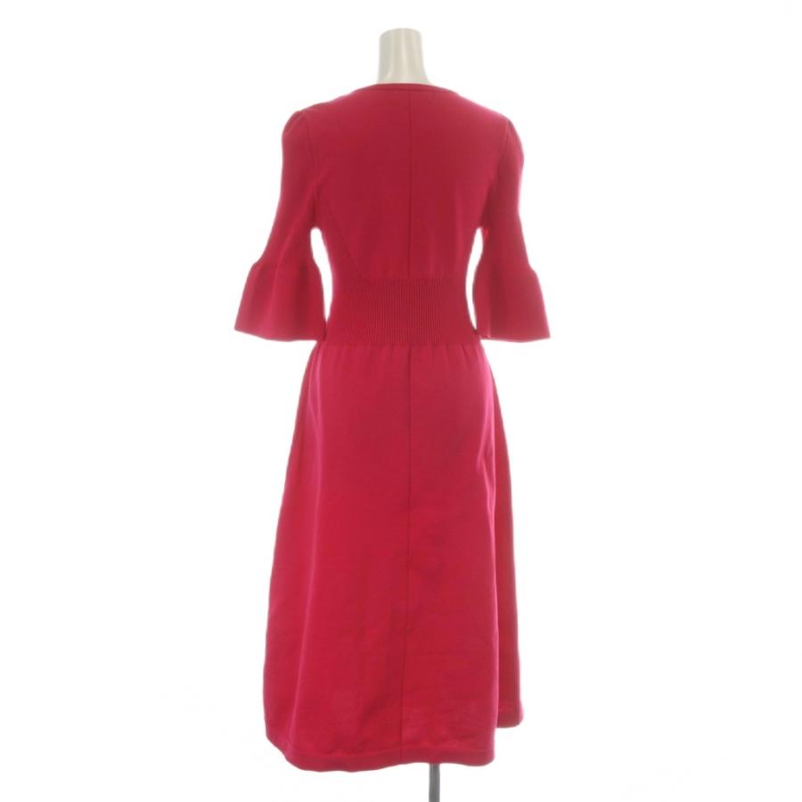 エムズグレイシー M'S GRACY 23年製 ウエストリボンニットワンピース