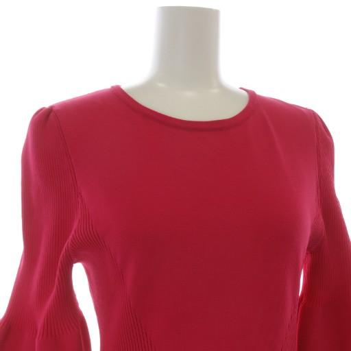 エムズグレイシー M'S GRACY 23年製 ウエストリボンニットワンピース