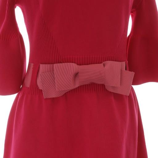 ruru　美品　エムズグレイシー　ワンピース　ギャザー　ウエストリボン ruru 美品 エムズグレイシー ワンピース ギャザー ウエストリボン