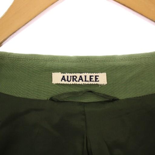 オーラリー ハードツイストウールツイルステンカラーコート アウター