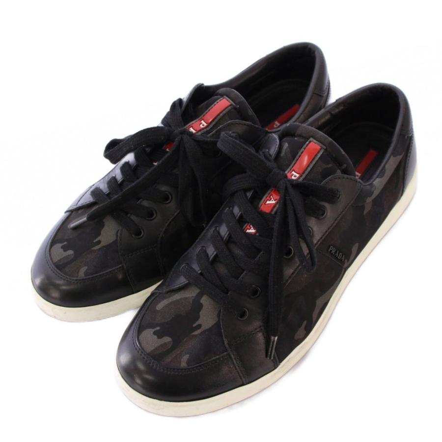 PRADA SPORT（プラダスポーツ） ローカットスニーカー シューズ レザー