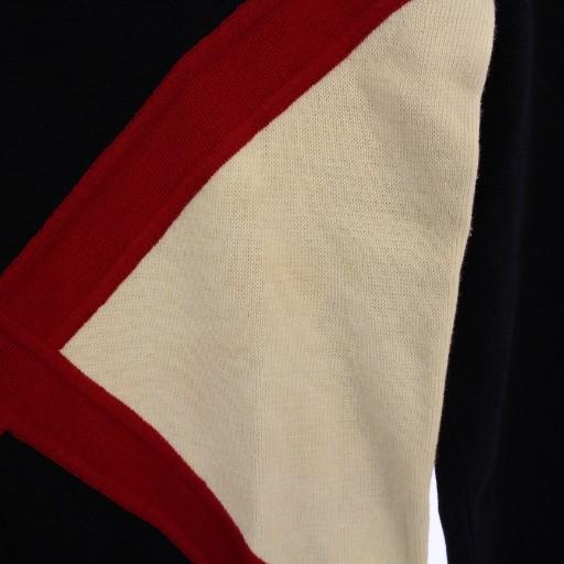 GUCCI（グッチ） ニット セーター 長袖 ハイネック ハーフジップ M 紺