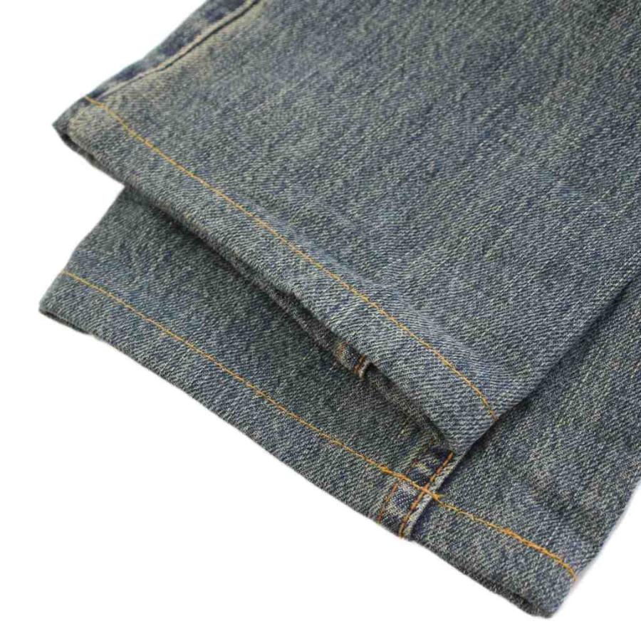 GUCCI（グッチ） デニムパンツ ジーンズ ジップフライ ロゴパッチ 44