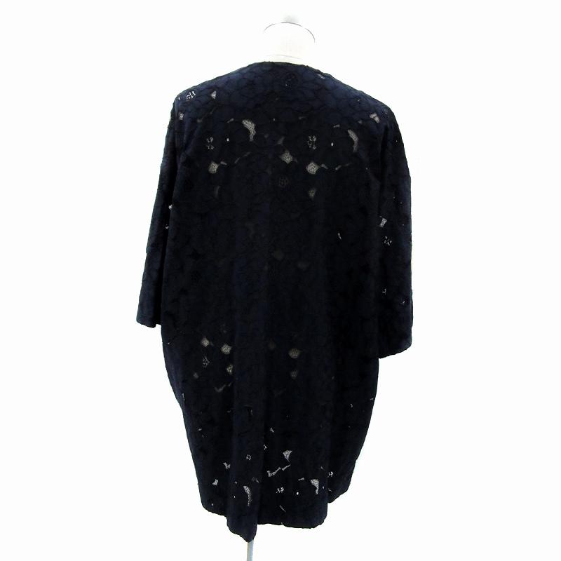 タラジャーモン TARA JARMON ノーカラーコート スプリングコート