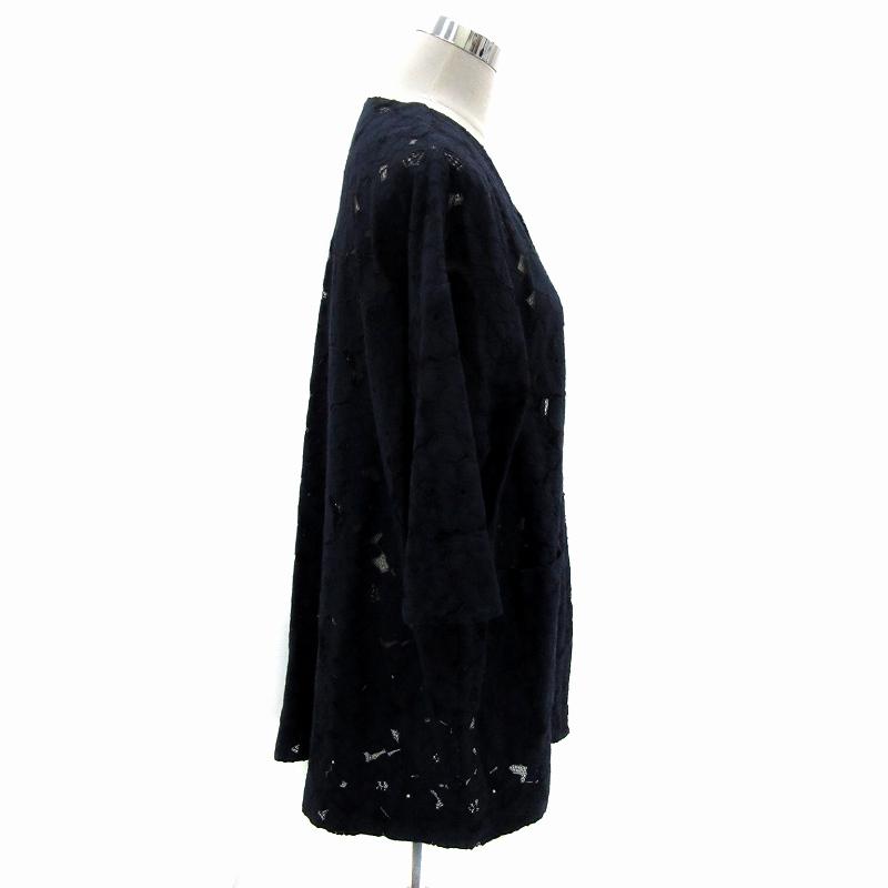 タラジャーモン TARA JARMON ノーカラーコート スプリングコート