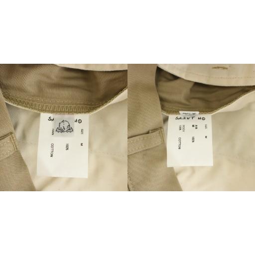 セントマイケル SAINTMICHAEL ワイドパンツ チノ ベージュ チノパン