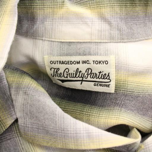 シュプリーム サイズ:L 17AW Jacquard Denim Shirt ロゴデニム長袖