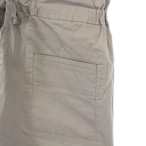ドゥロワー Drawer 24SS サロペット ワイドパンツ ジップフライ バック
