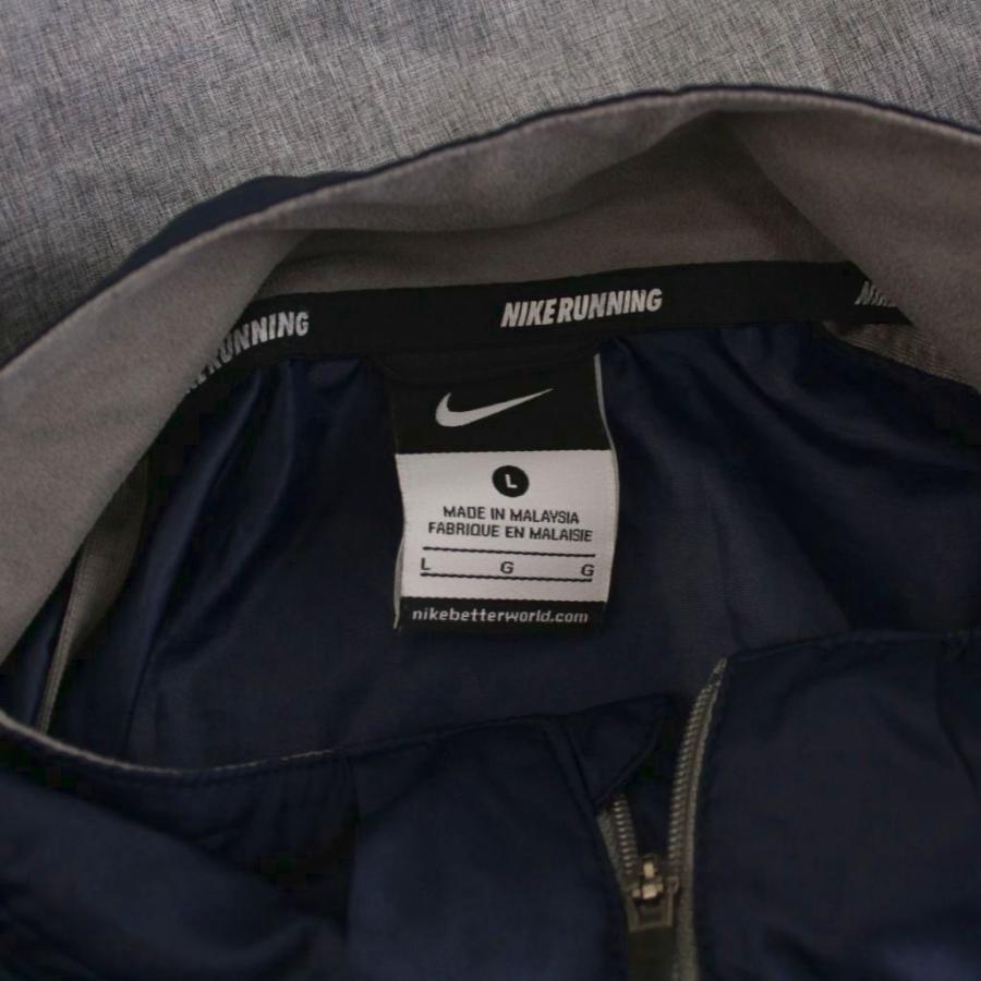NIKE（ナイキ） ウィンドブレーカー ジャケット ジップアップ L 紺