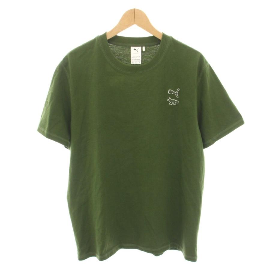 レア商品✨PUMA×メゾンキツネ　コラボ半袖Tシャツ PUMA（プーマ） メゾンキツネ MAISON KITSUNE Tシャツ カットソー