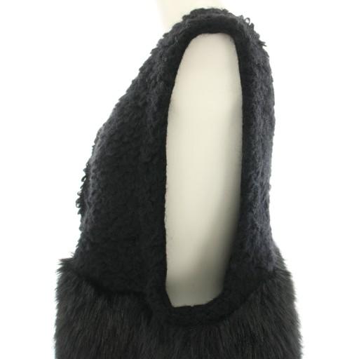 リット Ritto ループファーベスト ROOP FUR VEST ニットベスト