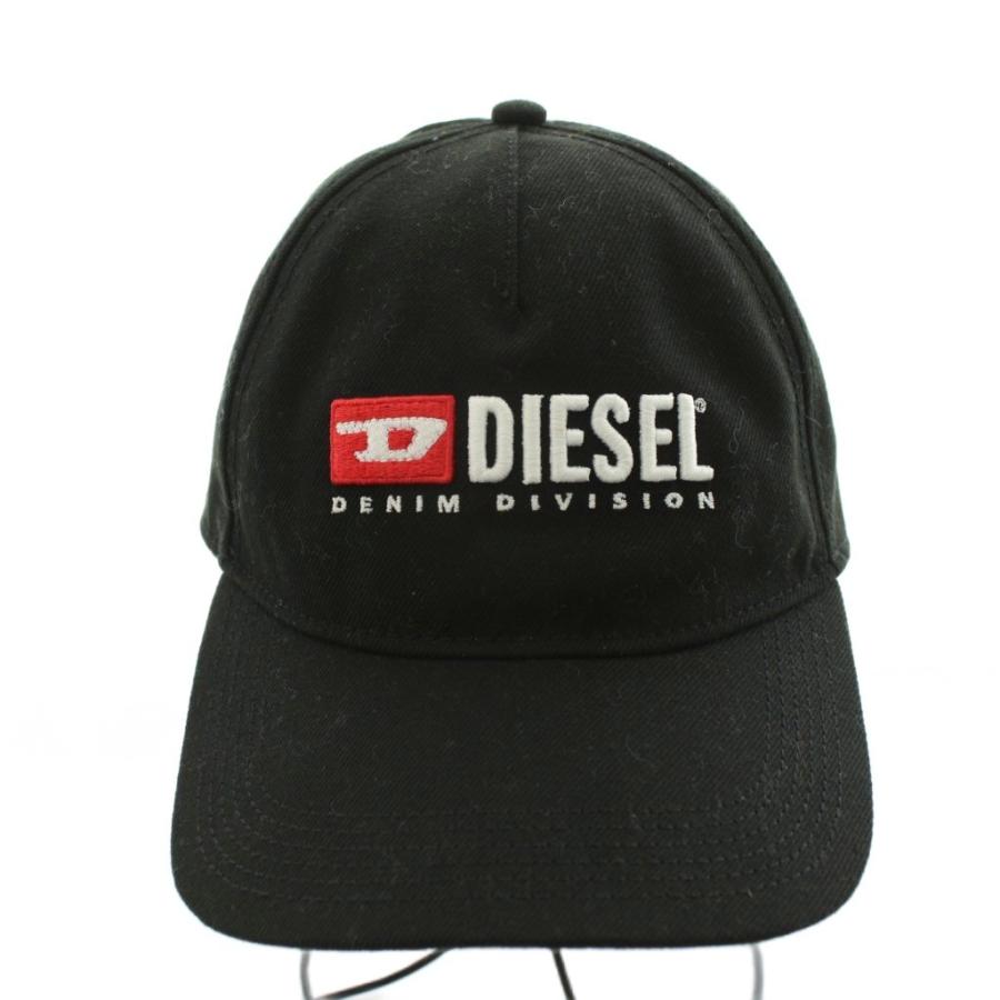 DIESEL（ディーゼル） キャップ 帽子 ロゴ 刺繍 黒 ブラック /AN31